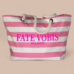 Borsa Marina Fate Vobis Pink&White