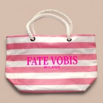 Borsa Marina Fate Vobis Pink&White - immagine 3