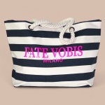 Borsa Marina Fate Vobis Blue&White
