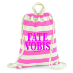 Zainetto Marina Pink&White